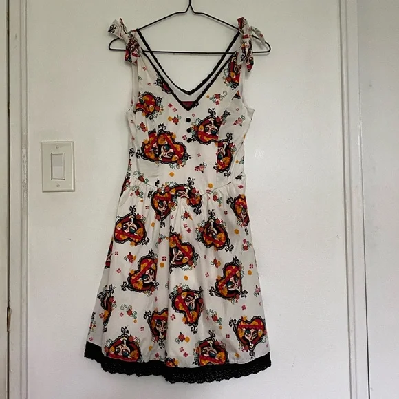 Hot Topic Book of Life Day of the Dead Dress - Picture 2 of 13